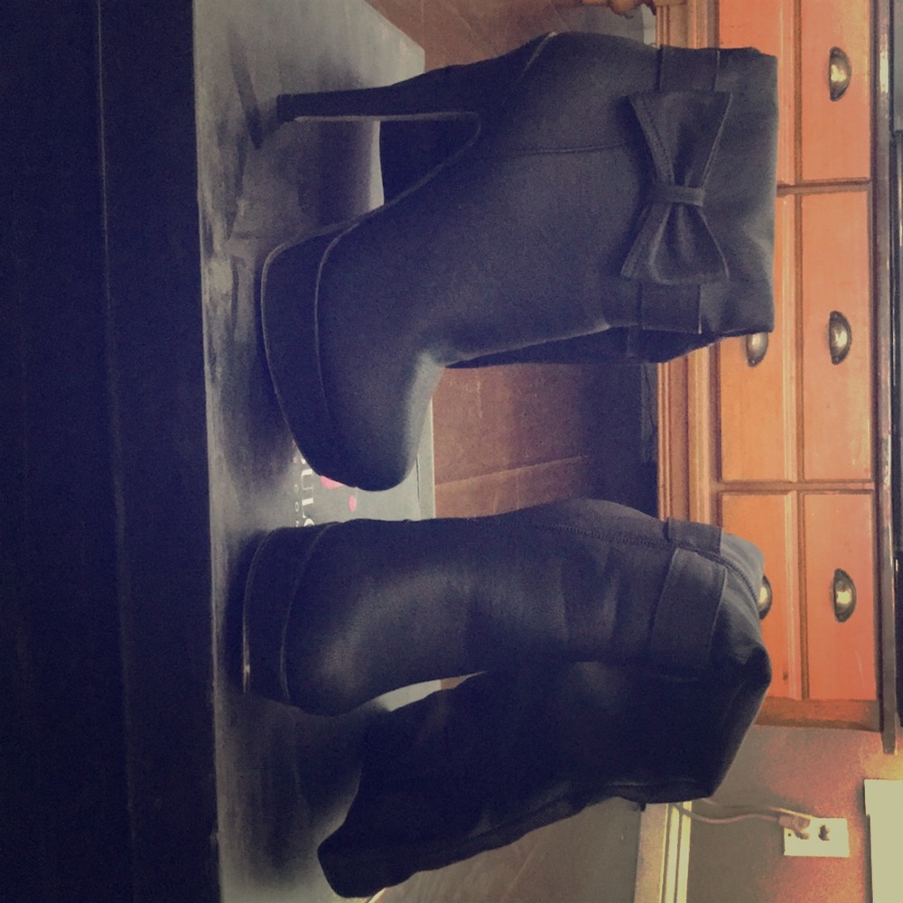Mid calf boots